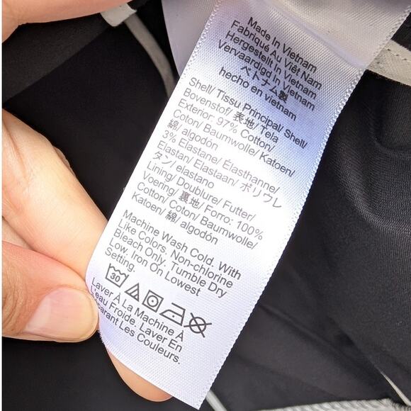 NWT J.Crew Black Cotton Button-front Puff-sleeve Mini Dress BP874, size 10 - Picture 10 of 11